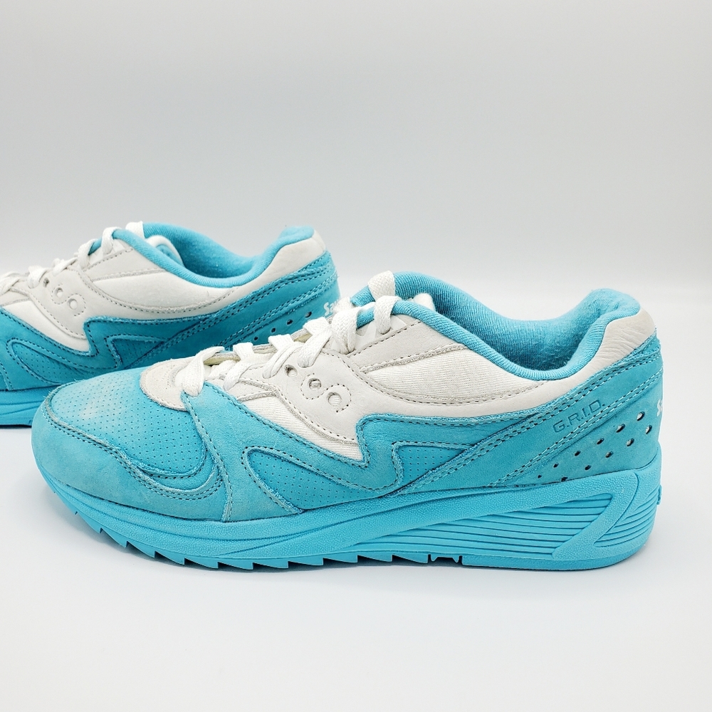 Saucony Grid 8000 Gelato Blue & White Men's Shoes